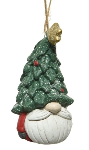 Gnome Globe, Díszített, 4,5x5x8,5 cm, kerámia, sokszínű