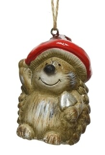 6x6x7.5 cm, Színes, Hedgehog w row