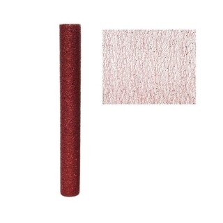 200x35 cm, Piros, Glitter structure