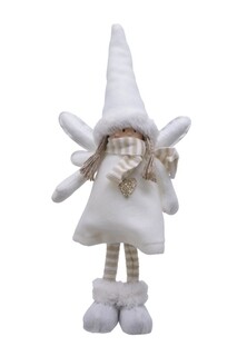 16.5x8x35 cm, Fehér, Angel in dress