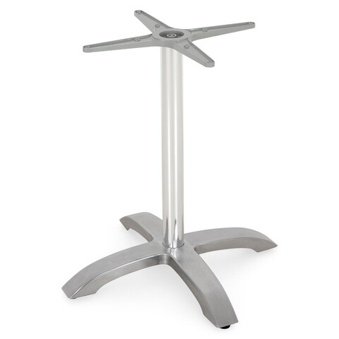 Structura/picior masa rotunda/patrata Cosmopolis, 51x51x71 cm, cromat