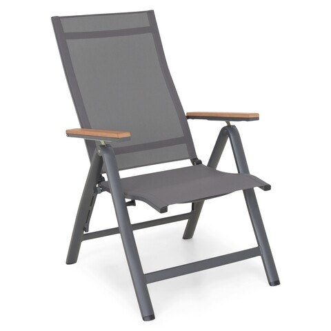 Scaun cu spatar inalt Cesano, 62x68x108 cm, gri