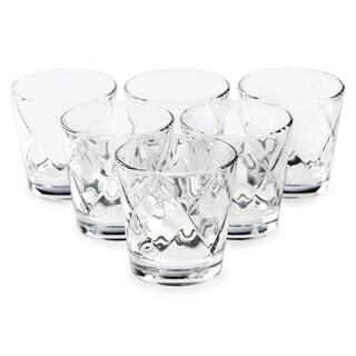 Transparent, 6 pahare whisky 370 ml