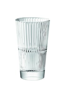 Áttetsző, 6 pohár különféle italok 410 ml