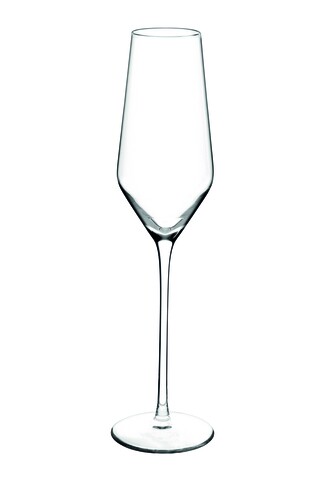 6 db pezsgőspohár készlet, Vidivi, Full Moon, 230 ml, 4 x 26 cm, üveg, átlátszó
