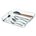 Organizator tacamuri pentru sertar bucatarie, extensibil, iDesign, 36x25-33x2 cm