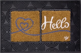 40x60 cm, Színes, Hello