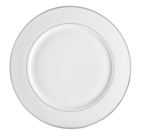 Десертна чиния Aura Silver, Ambition, 16,5 см, порцелан