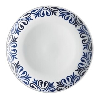 Albastru, Farfurie desert