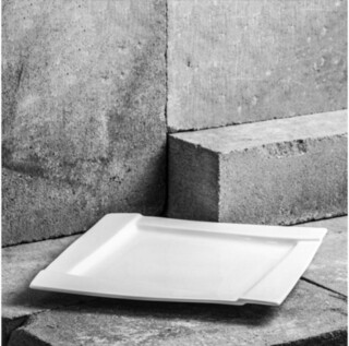 Alb, Platou servire 31 cm