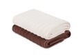 Set 2 prosoape de baie 406, Beverly Hills Polo Club, 70x140 cm, bumbac, mink/bej
