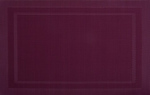 Suport farfurie Velvet, Ambition, 30x45 cm, plastic, mov