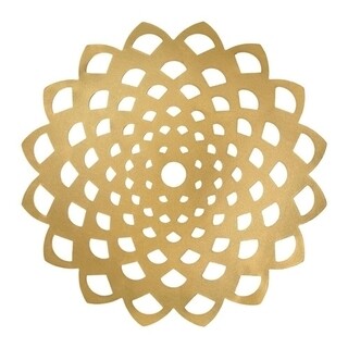 38x38 cm, Auriu
