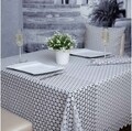 Fata de masa Lace, Ambition, 160x280 cm, poliester, gri