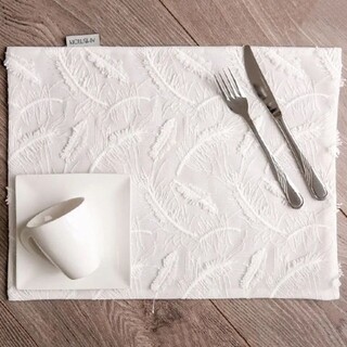 30x40 cm, Alb, Suport farfurie