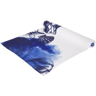 40x150 cm, Albastru, Traversa de masa