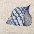Traversa de masa Blue Ocean, Ambition, 40x150 cm, poliester, gri