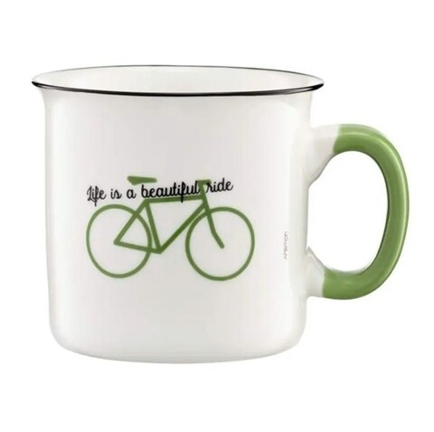 Cana Adventure Ride, Ambition, 510 ml, portelan, alb