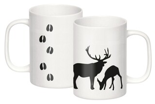 7.8x11.5x10 cm, Alb, Cerb