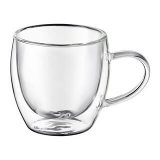 10x19.5x8.5 cm, Transparent, 2 cani 100 ml