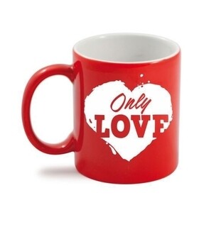 10.2x11x8 cm, Rosu, Only Love