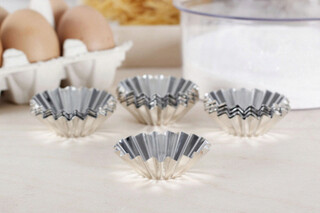 Argintiu, Set 10 forme tarte