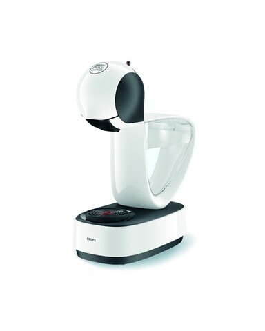 Espressor cu capsule, Krups NDG Infinissima, 1500 W, 15 bari, capacitate rezervor 1.2 L, alb
