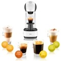 Espressor cu capsule, Krups NDG Infinissima, 1500 W, 15 bari, capacitate rezervor 1.2 L, alb