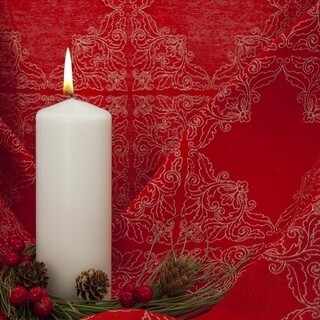 160x320 cm, Rosu, Xmas Bliss