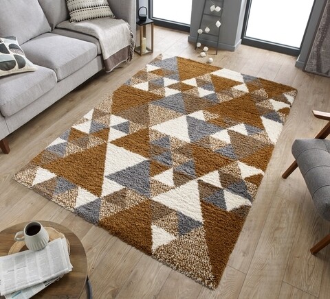 Covor, Flair Rugs, Dakari Nuru Ginger, 80 x 150 cm, polipropilena, multicolor