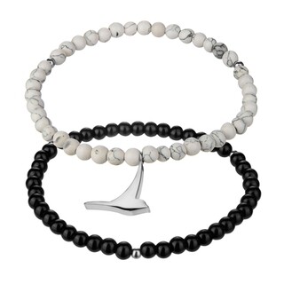 Black, white, silver, Aurora