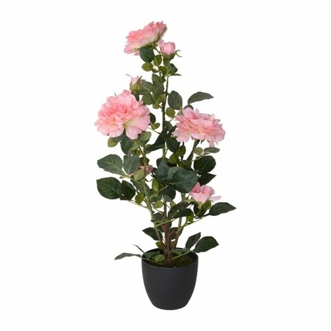 Floare artificiala Rose, H70 cm, polipropilena