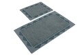 Set 2 covorase de baie Cift, Hobby, 50x60 cm/60x100 cm, bumbac, verde