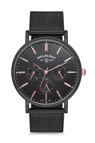 Férfi karóra A6322, Aqua Di Polo, fém, ezüst