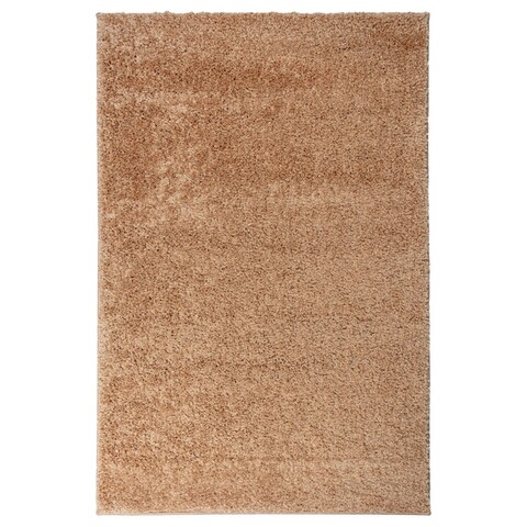Covor Shaggy Culatra, Decorino, 100x150 cm, polipropilena, bej