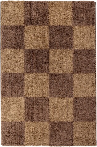 Covor Patchwork Hugh, Decorino, 160x235 cm, polipropilena, maro