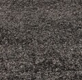 Covor Shaggy Bugio, Decorino, 160x160 cm, polipropilena, antracit