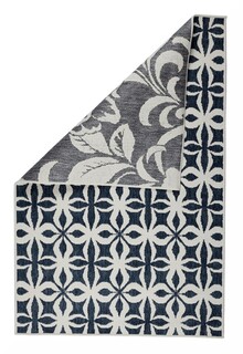 120x180 cm, Crem/Albastru