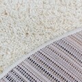 Covor Tavira, Decorino, 160x160 cm, polipropilena, alb