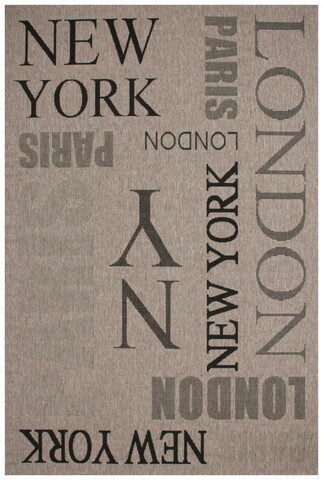 Covor Zara, Decorino, 60x110 cm, polipropilena, grej