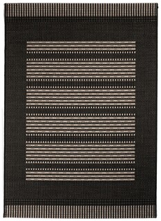 60x110 cm, Negru/Gri