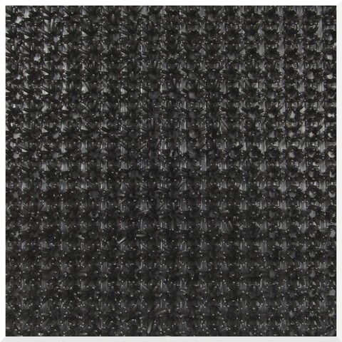 Covoras de intrare Finnturf, Decorino, 91x100 cm, polietilena, negru