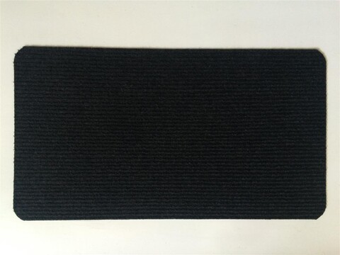 Budget bejárati szőnyeg, Decorino, 33x60 cm, polipropilén, szürke