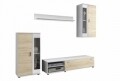Mobilier pentru Living  Odessa II, Bedora, 1 x Polita, 1 x Comoda, 1 x Dulap, 1 x Dulap suspendat