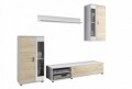 Mobilier pentru Living  Odessa II, Bedora, 1 x Polita, 1 x Comoda, 1 x Dulap, 1 x Dulap suspendat