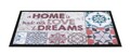 Covoras de intrare Balad Dreams, Decorino, 45x75 cm, sintetic, multicolor