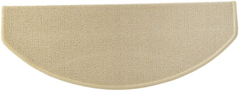 Covor scari Semirotund C-290109, Decorino, 24x65 cm, polipropilena, crem