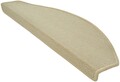 Covor scari Semirotund C-290109, Decorino, 24x65 cm, polipropilena, crem