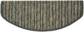 Covor scari Semirotund C-290114, Decorino, 24x65 cm, polipropilena, maro