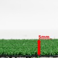Gazon artificial Evergreen 5 mm, Decorino, 100x133 cm, polipropilena, verde